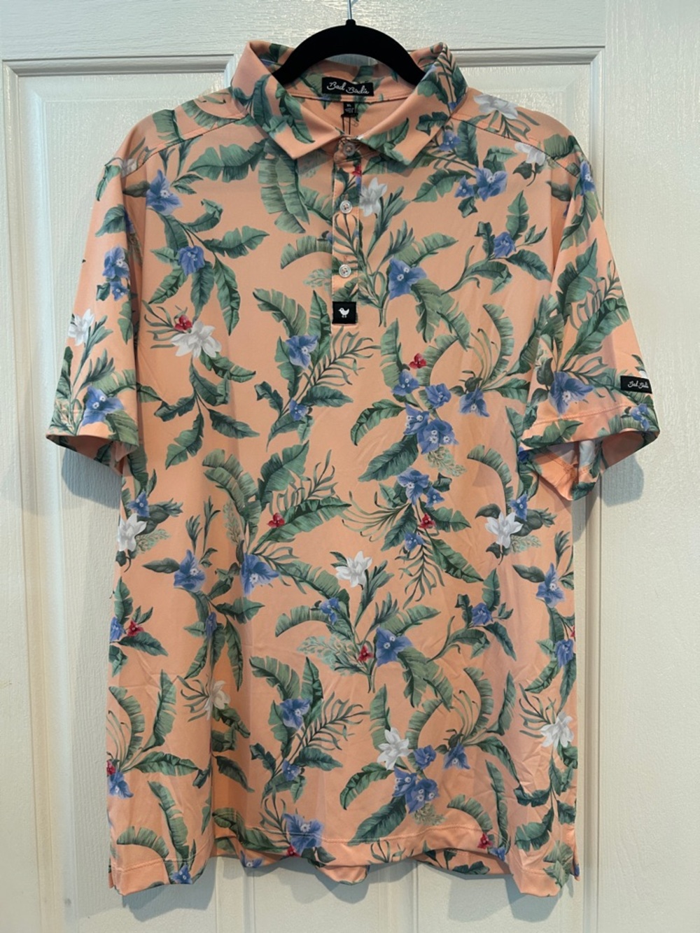 Bad Birdie Floral Fiesta Core Polo